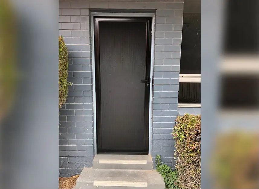 Hinged Security Screen Doors — Luxenest Blinds & Doors, Melbourne