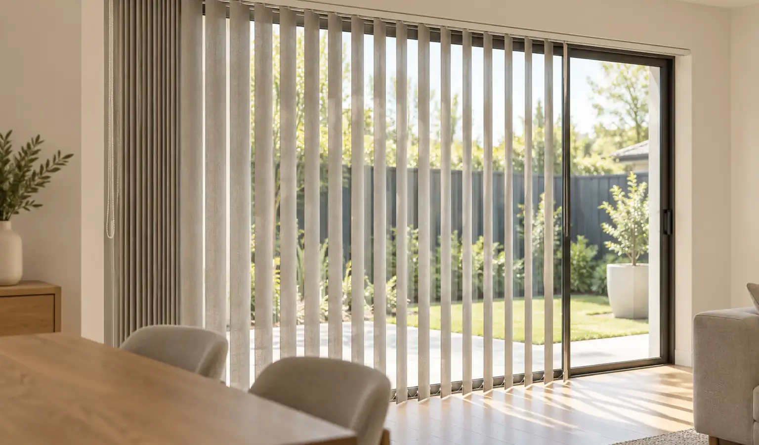 Vertical Blinds — Luxenest Blinds & Doors, Melbourne